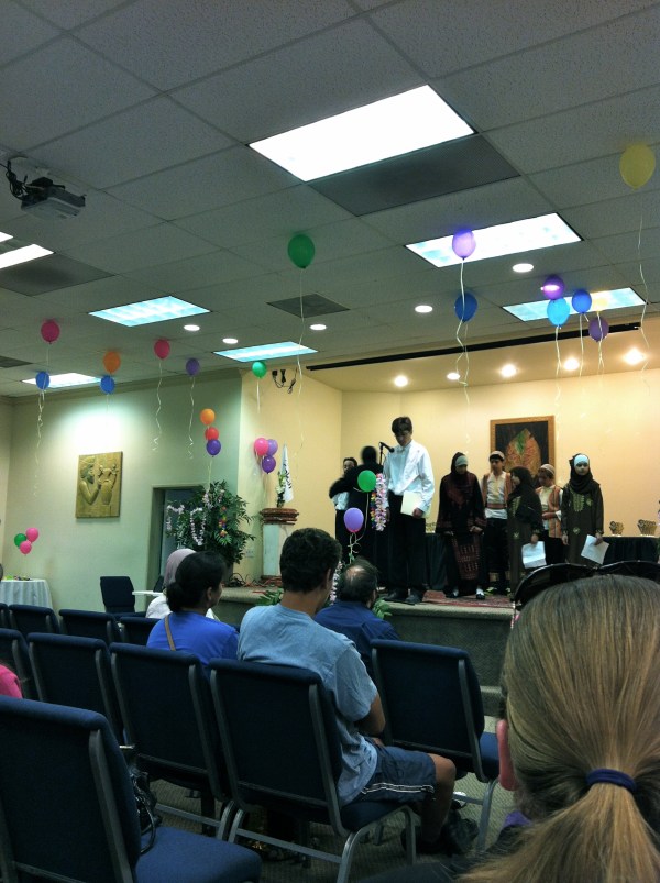 Ms. Samia's Class on the Stage